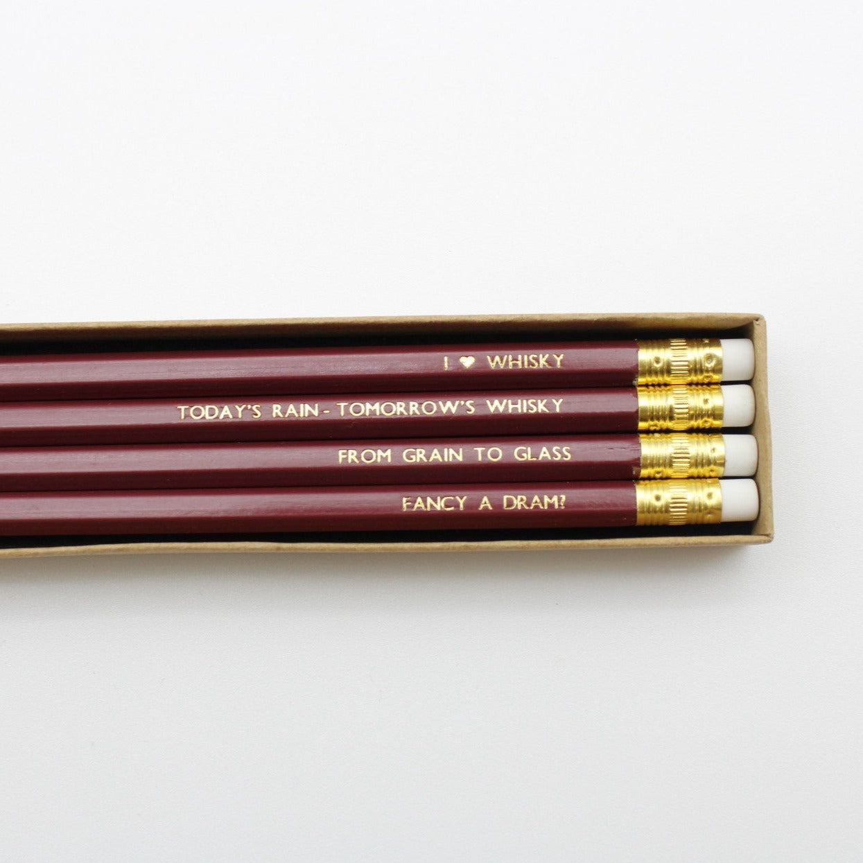 Whisky Pencil Gift Box Set