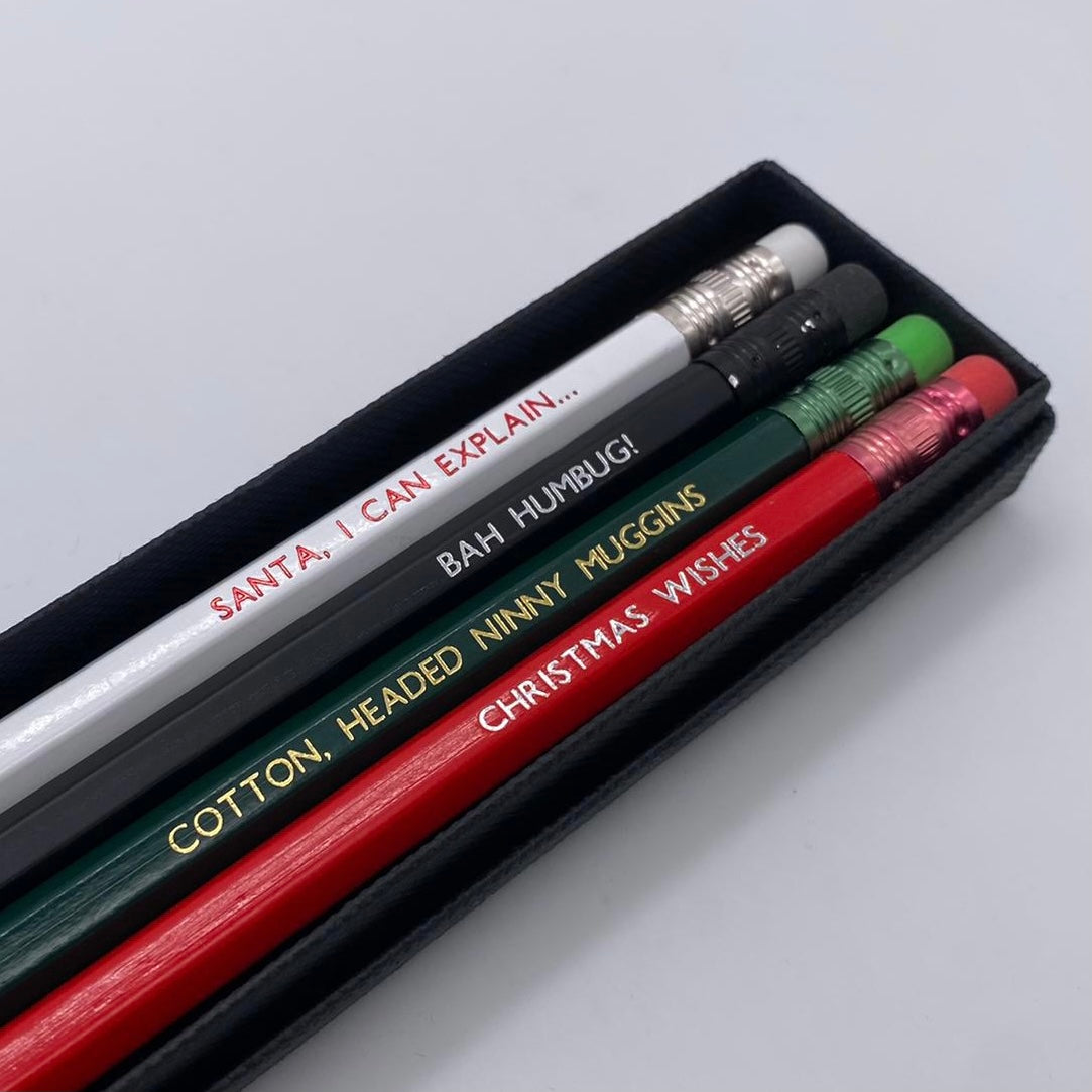 Christmas Pencil Set