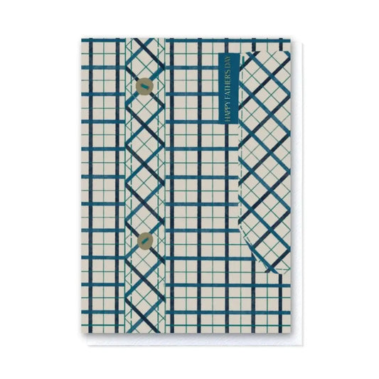 Father's Day Blue Shirt Card