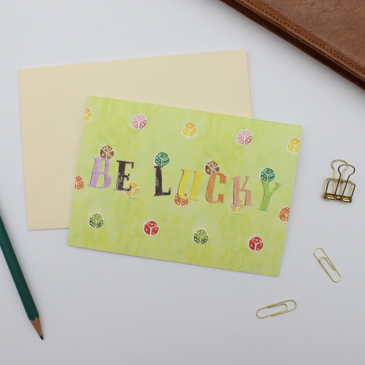 Be Lucky card