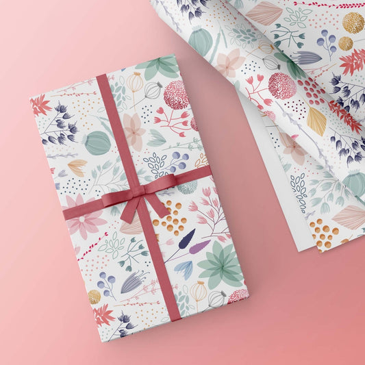 Spring Scatter Gift Wrap