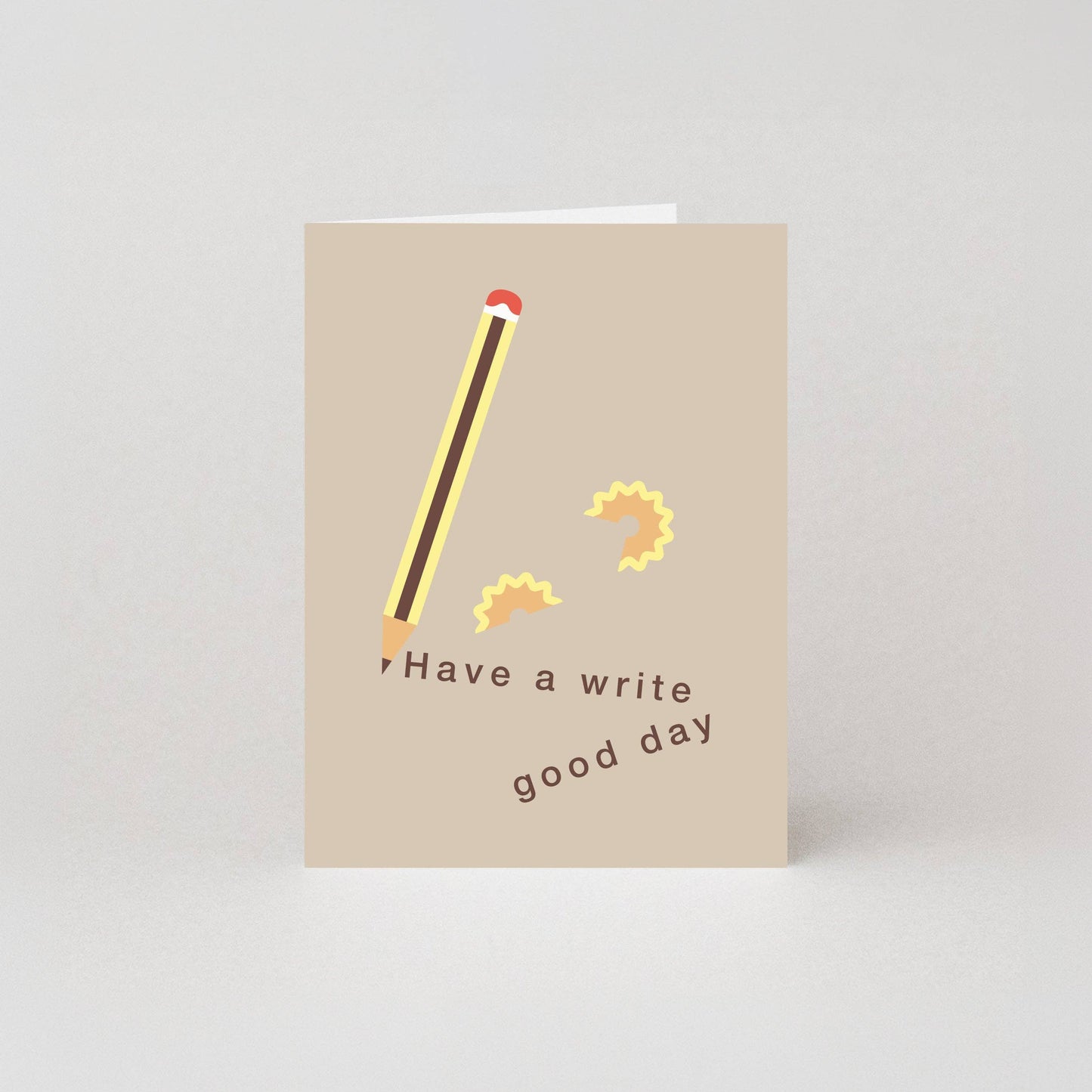 Write Good Day Mini Card