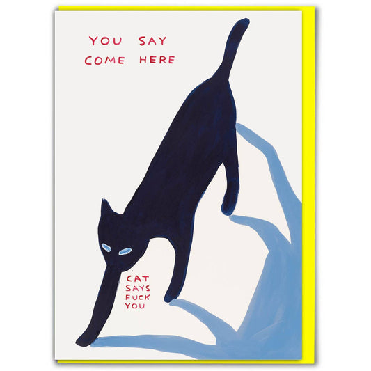 Cat Says F*ck Off