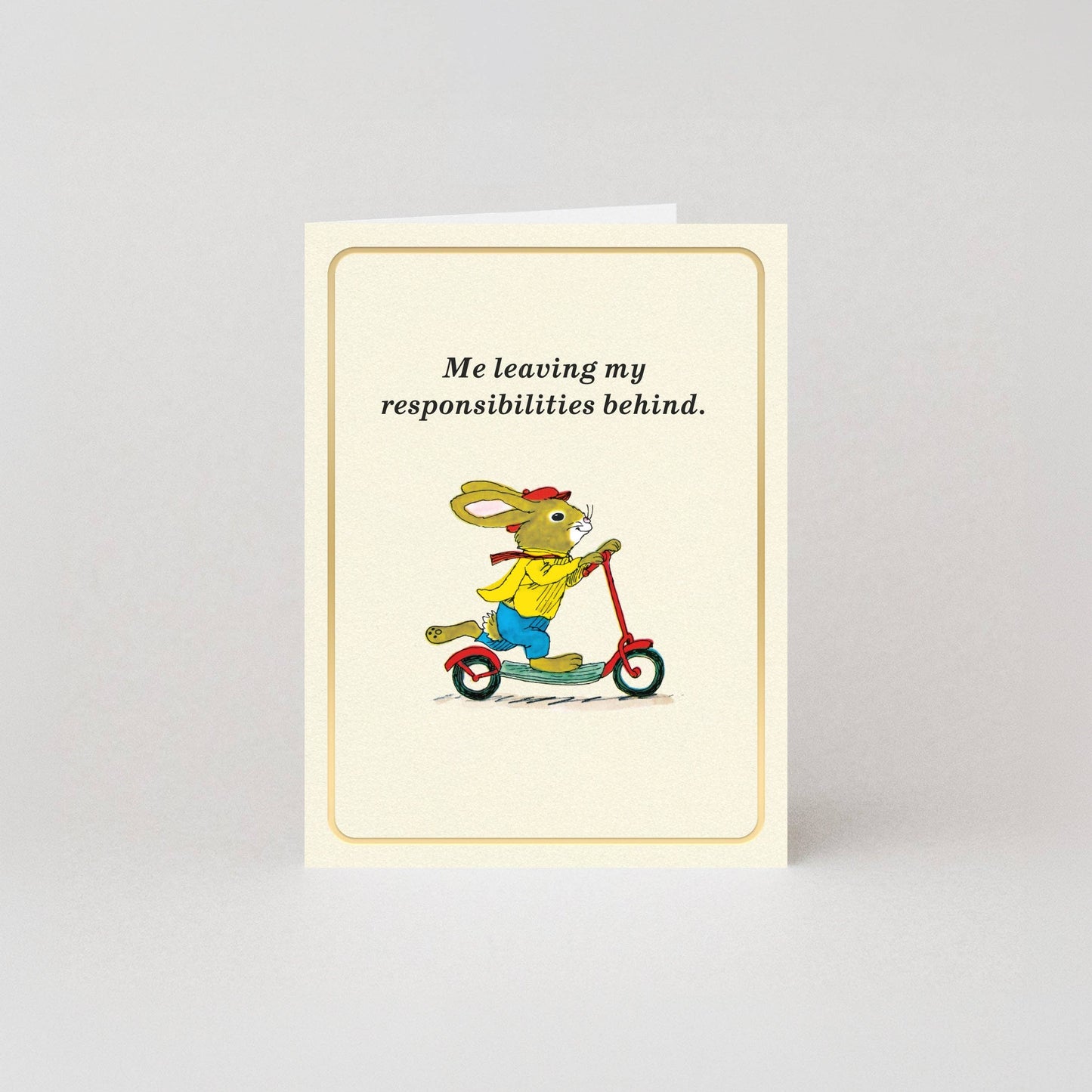 Responsibilities - Gold Foil - Mini Card