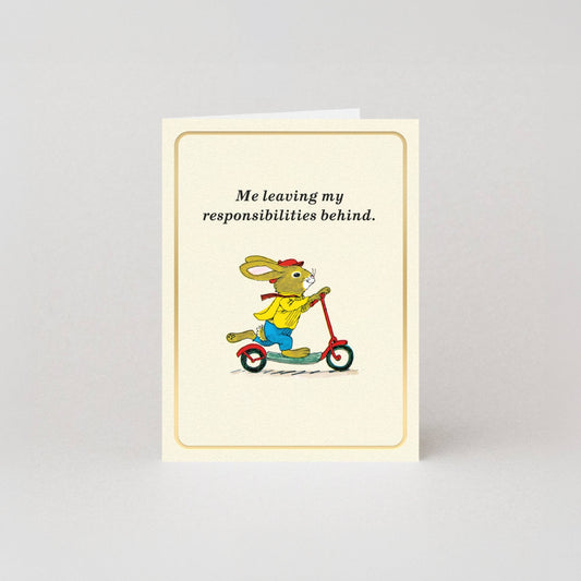 Responsibilities - Gold Foil - Mini Card