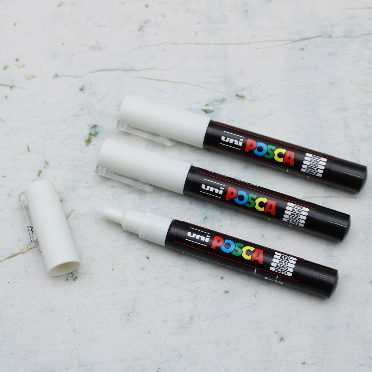 White Posca Pen - extra fine 0.7 bullet tip