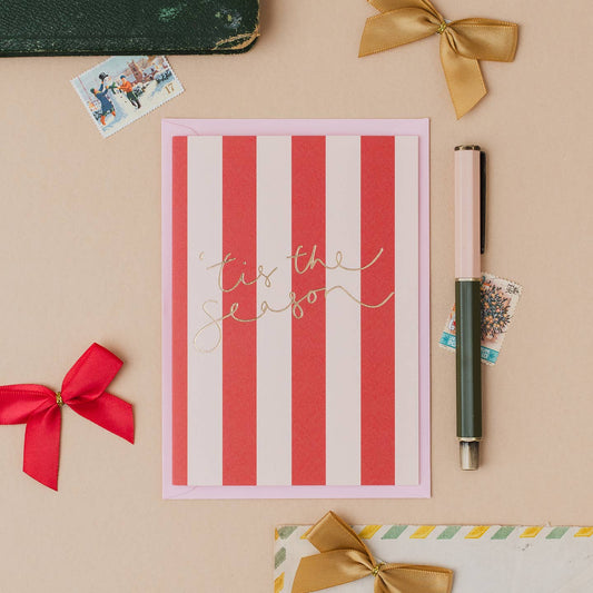 'tis the season card