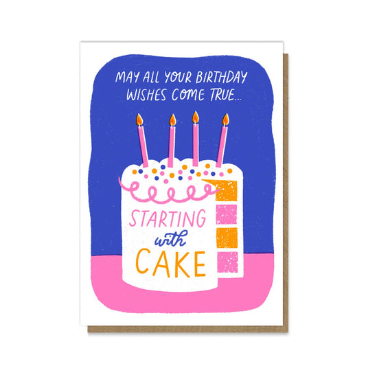 Starting with Cake