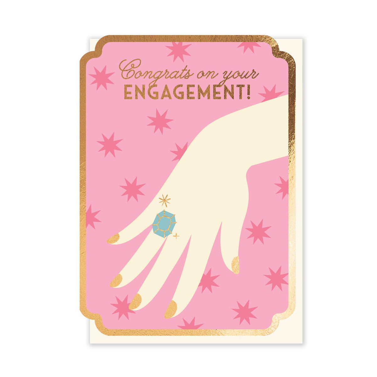 Fancy Ring Engagement card