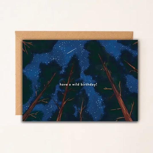 Wild Birthday Forest Card