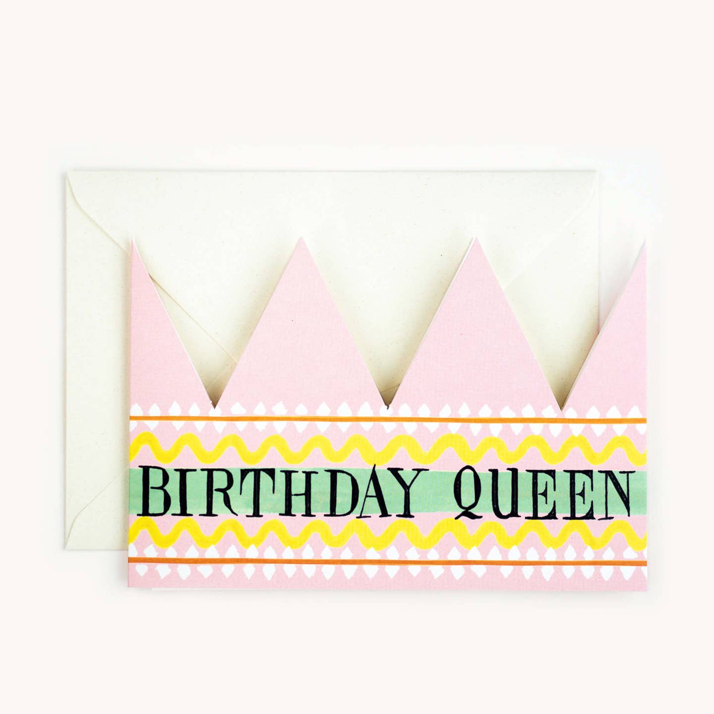 Birthday Queen Crown Card