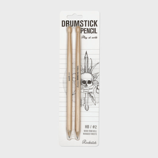 A set of drumstick pencils from the Pencil Me In stationery shop. 