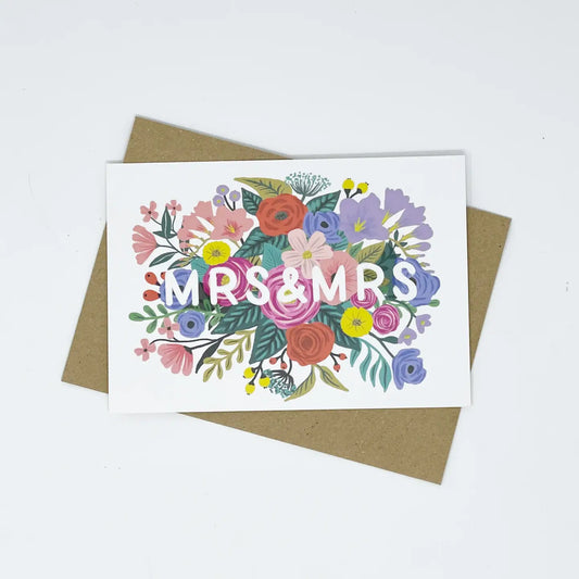 Mrs & Mrs card