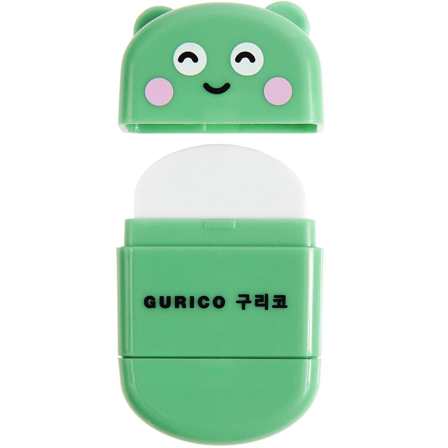 Frog sharpener with eraser