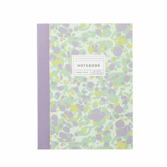 A5 Lilac Marbled notebook