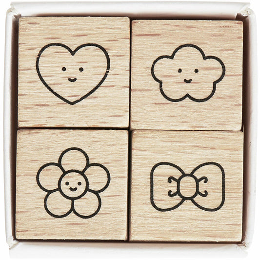 Mini Stamp Set -Cute shapes