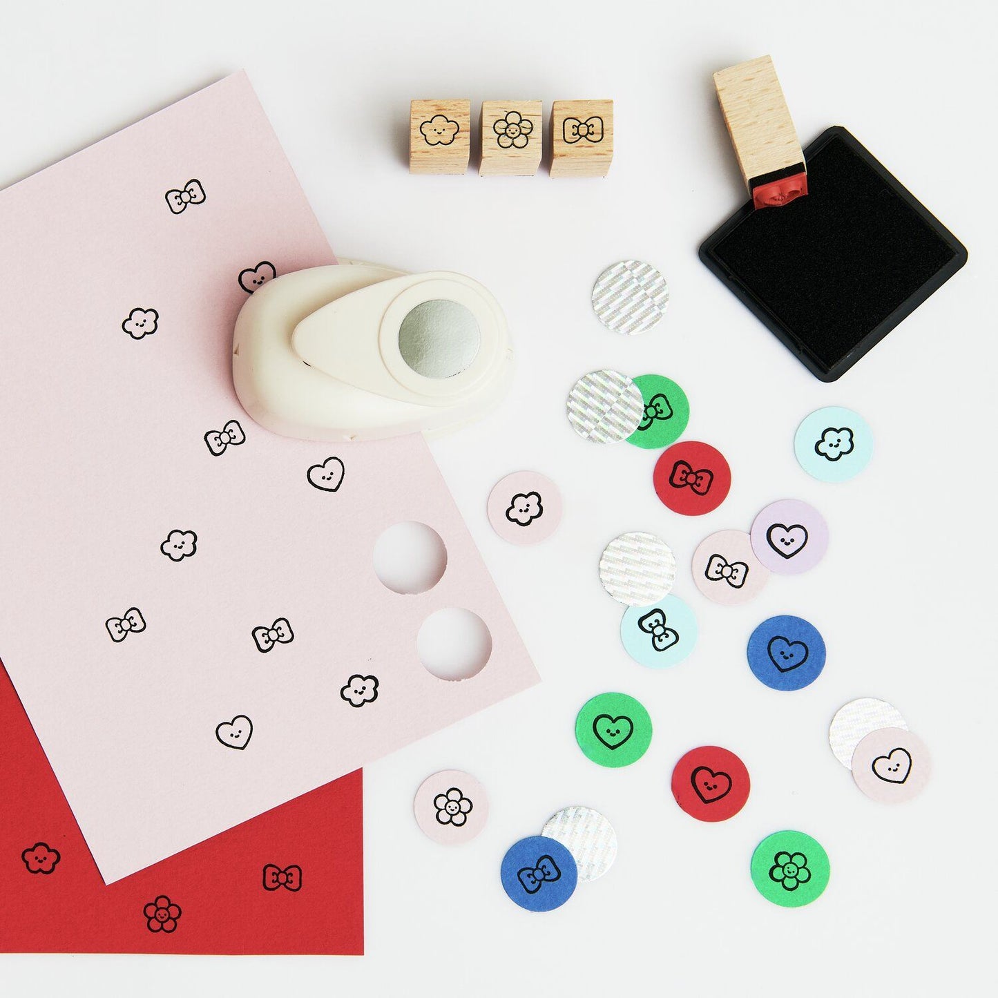 Mini Stamp Set -Cute shapes