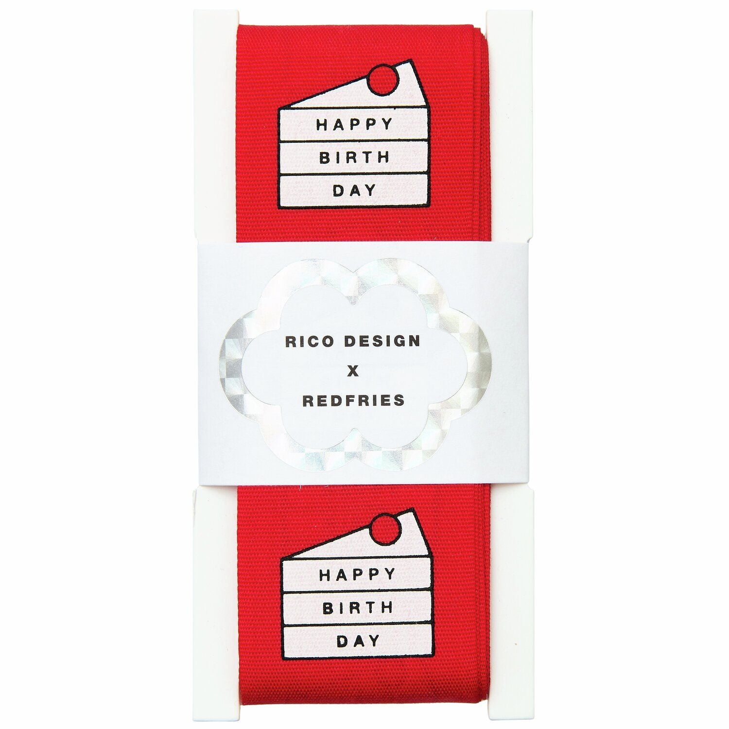 Birthday cake ribbon from the Pencil Me In stationery shop. 