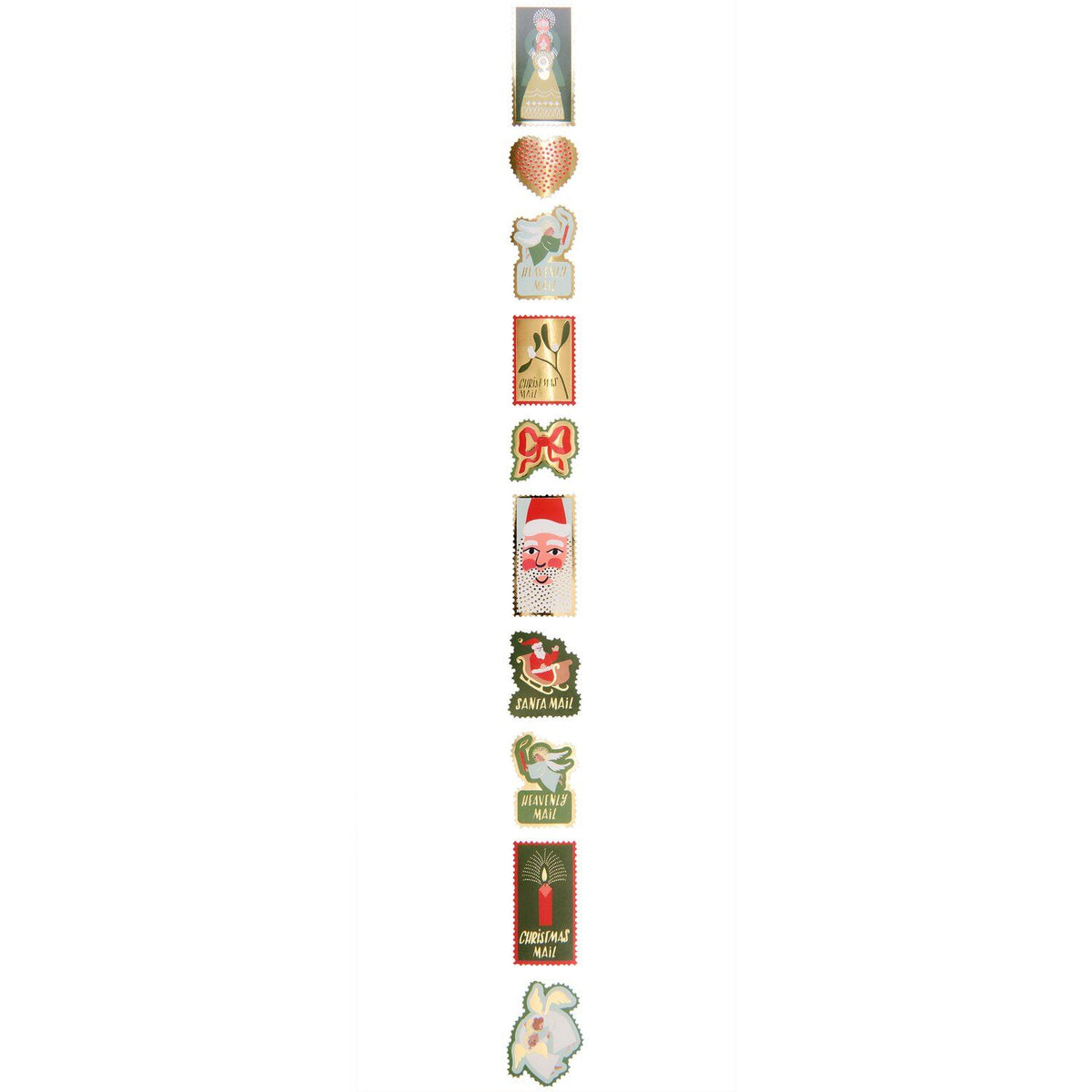 Christmas Advent sticker roll
