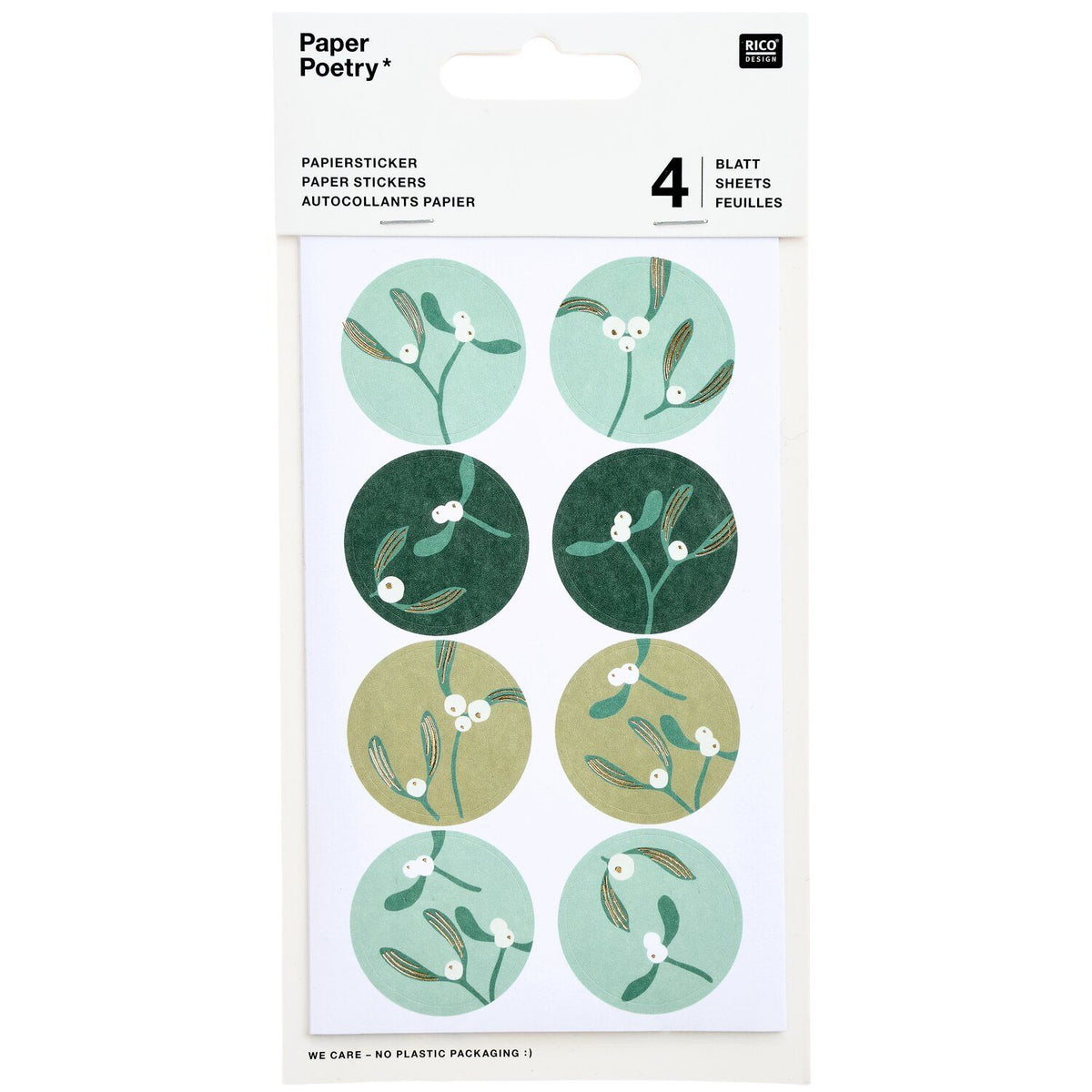 Mistletoe stickers