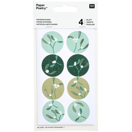 Mistletoe stickers