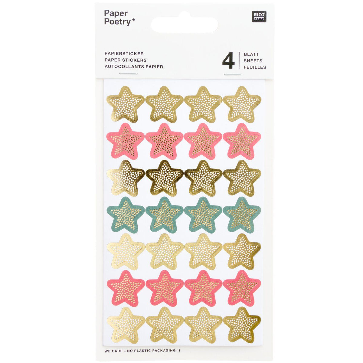 Heart and Star stickers