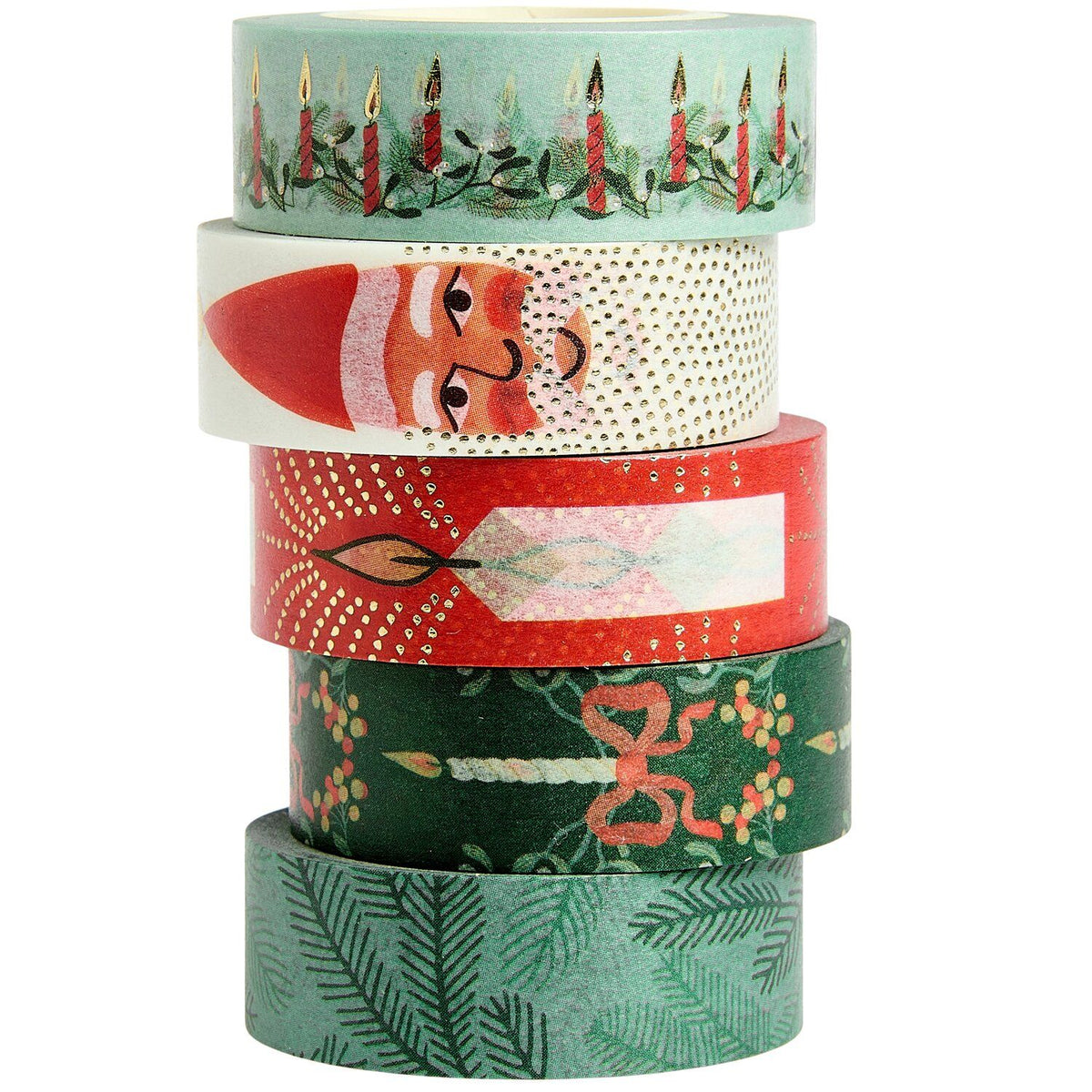Christmas Advent Washi Tape - 5 designs