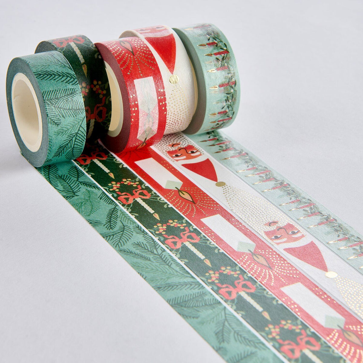 Christmas Advent Washi Tape - 5 designs