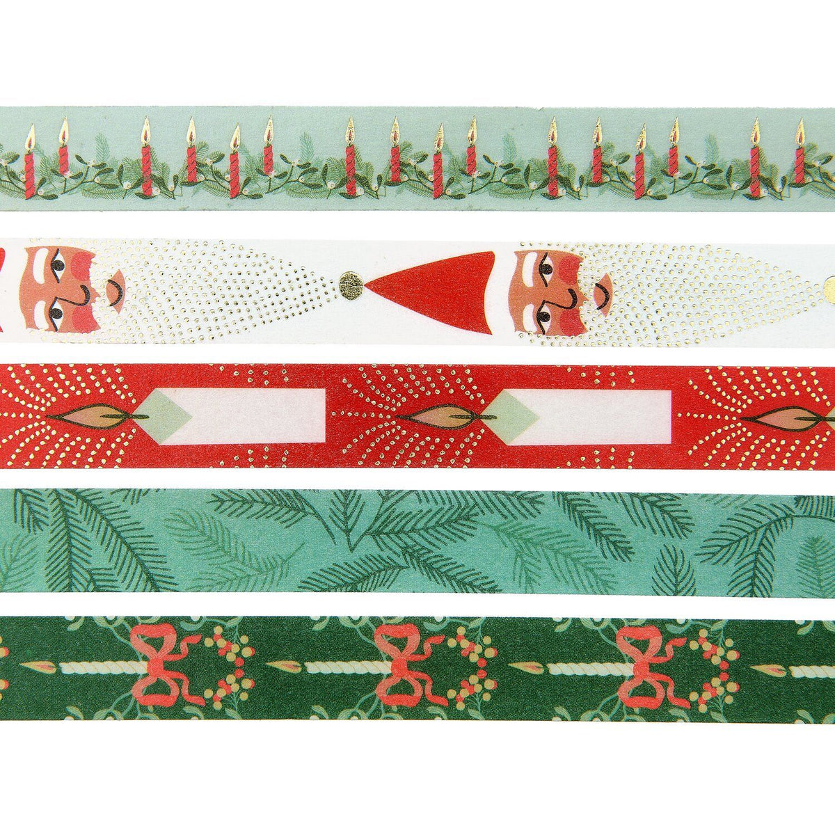 Christmas Advent Washi Tape - 5 designs