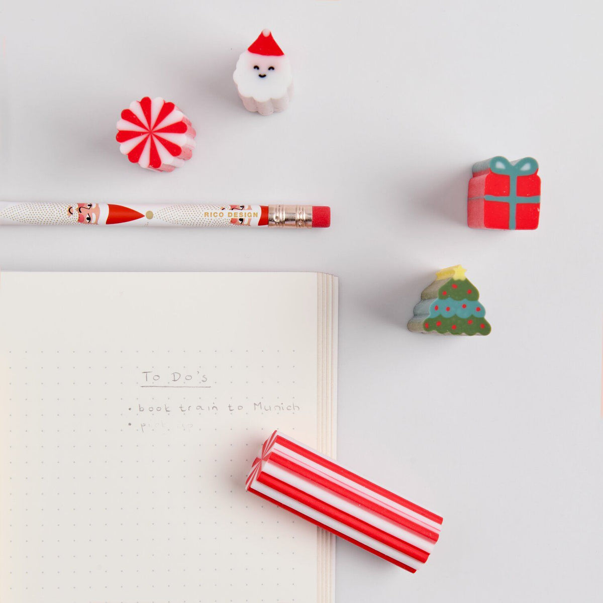 Christmas Eraser - 4 designs