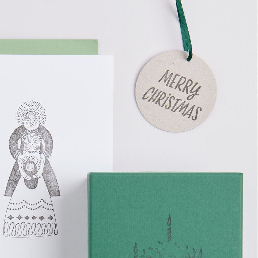 Merry Christmas Advent Stamp