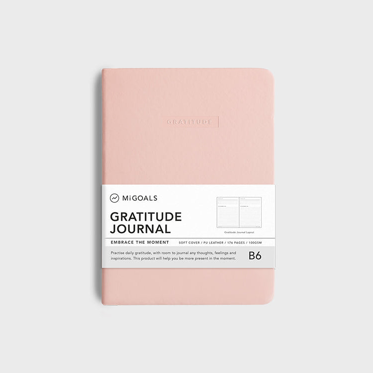 MiGoals | Gratitude Journal B6 Coral