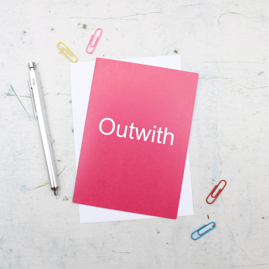 Outwith card