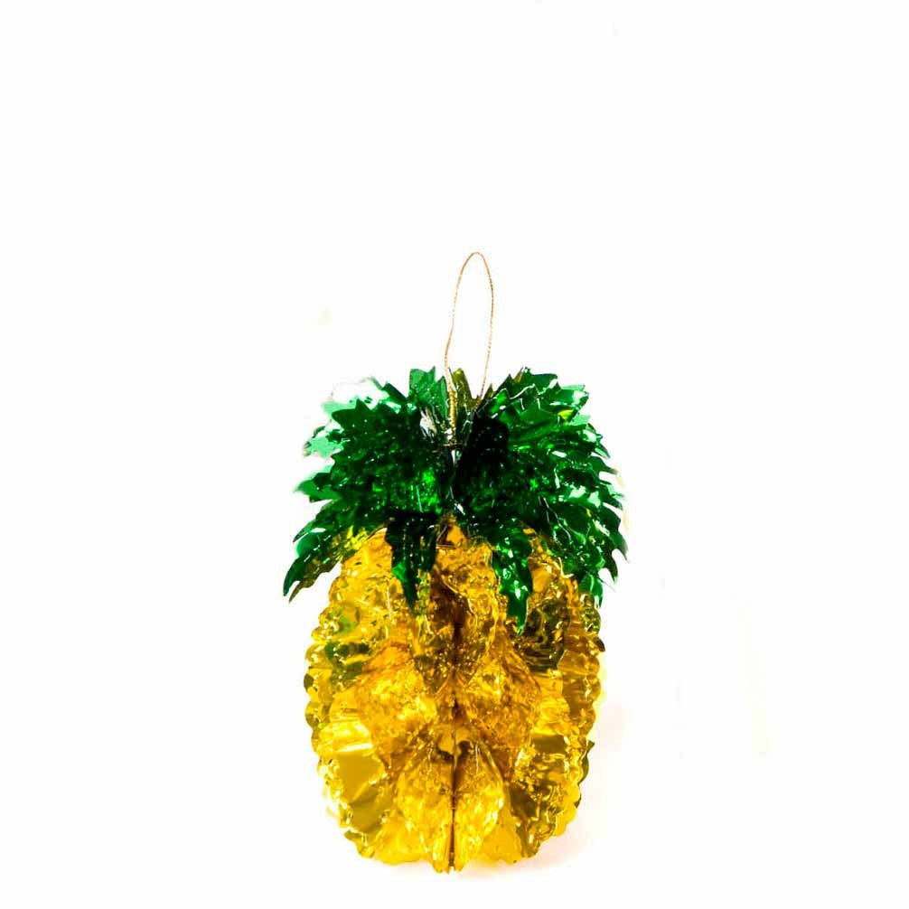 Foil Pineapple hanging Decoration