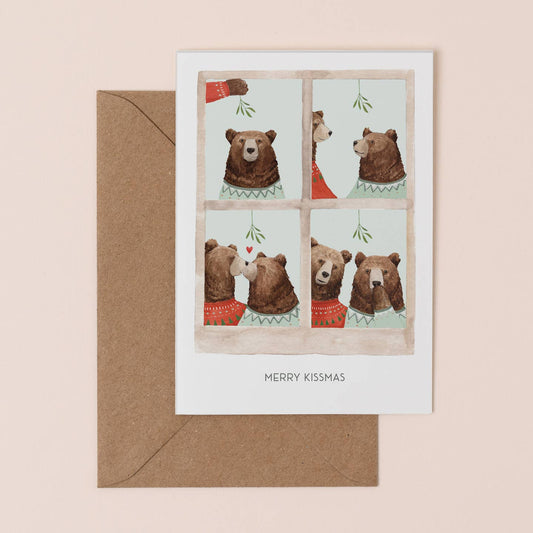 Merry Kissmas card