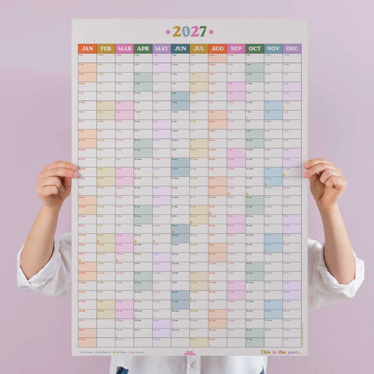 2027 Wall Planner - Portrait