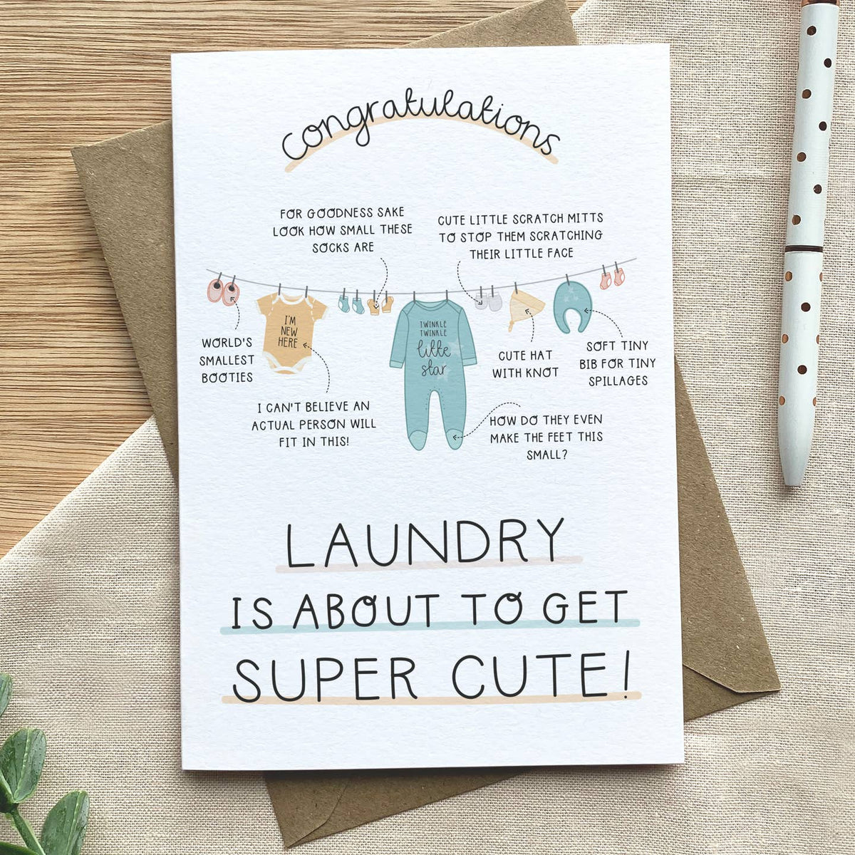 Laundry is about to get super cute! card
