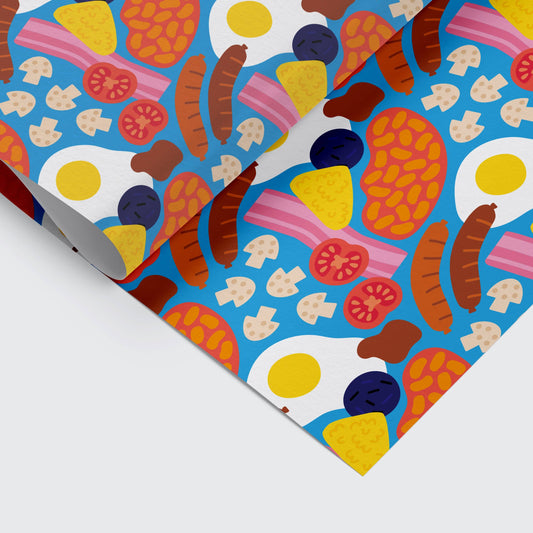 Full English Pattern Gift Wrap