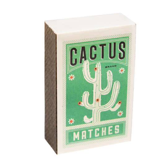 Matchbox notepad - Cactus
