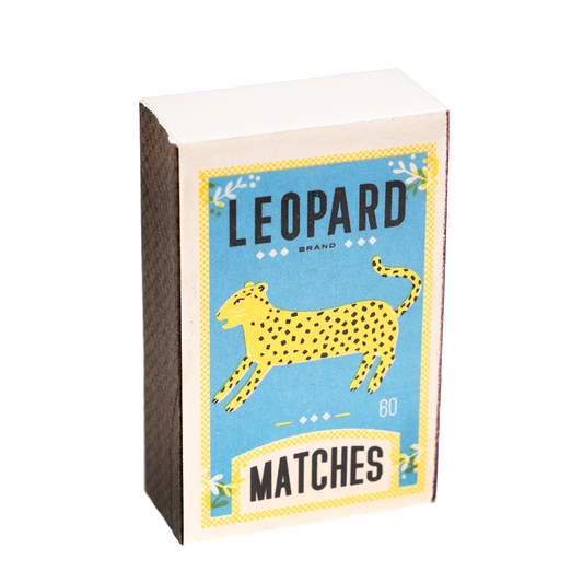 Matchbox notepad - Leopard
