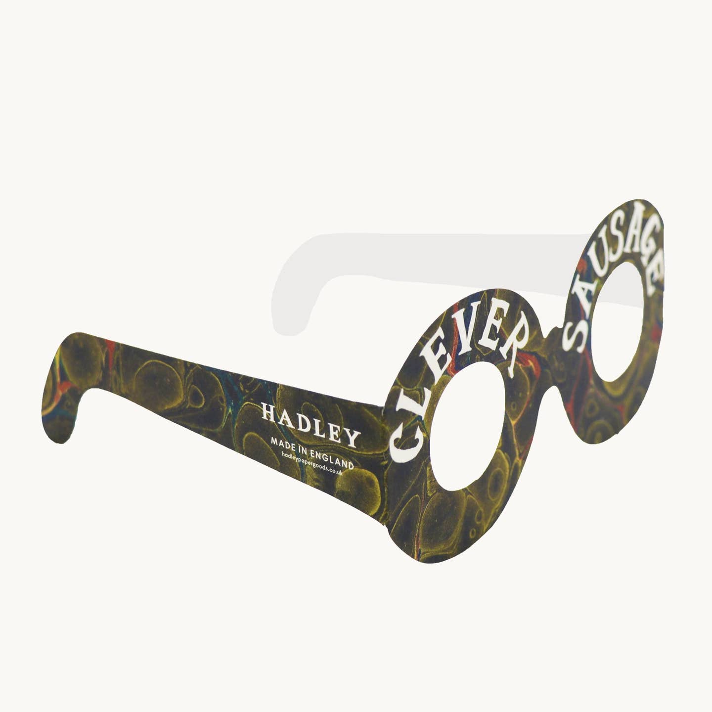 Clever Sausage Glasses Card