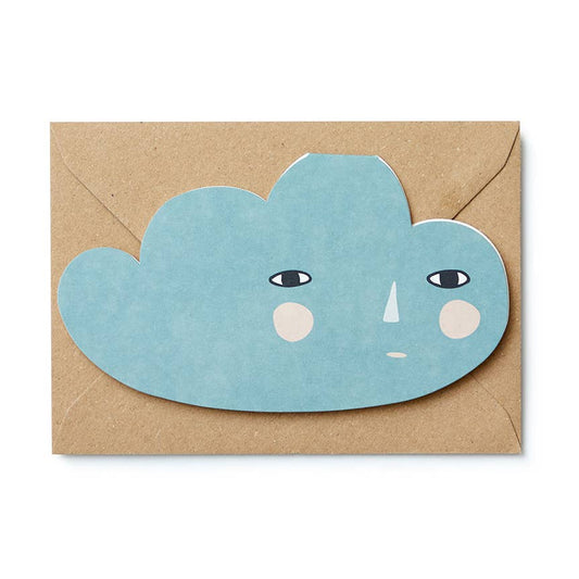 Cloud Cut-Out Card