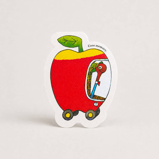 Lowly Worm Apple Car