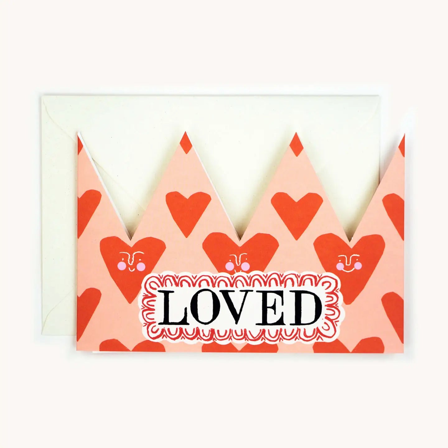 Loved crown card
