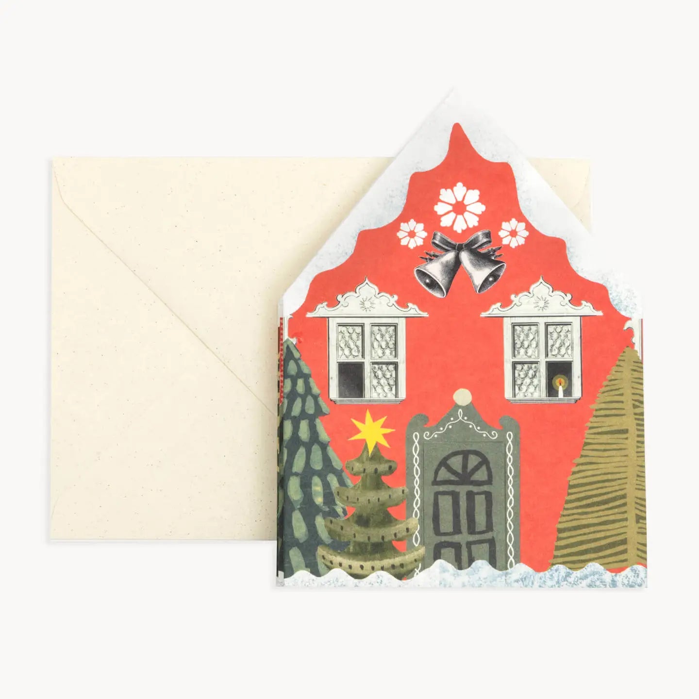 Christmas Houses card