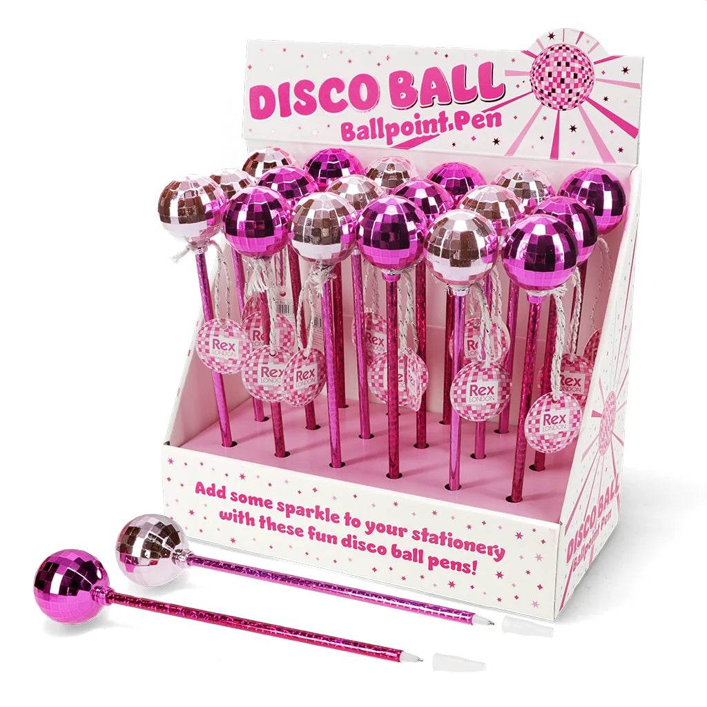 Disco ball pen