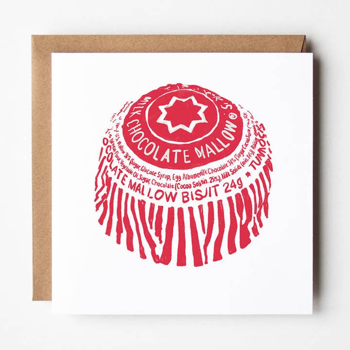 Tunnock's Teacake card