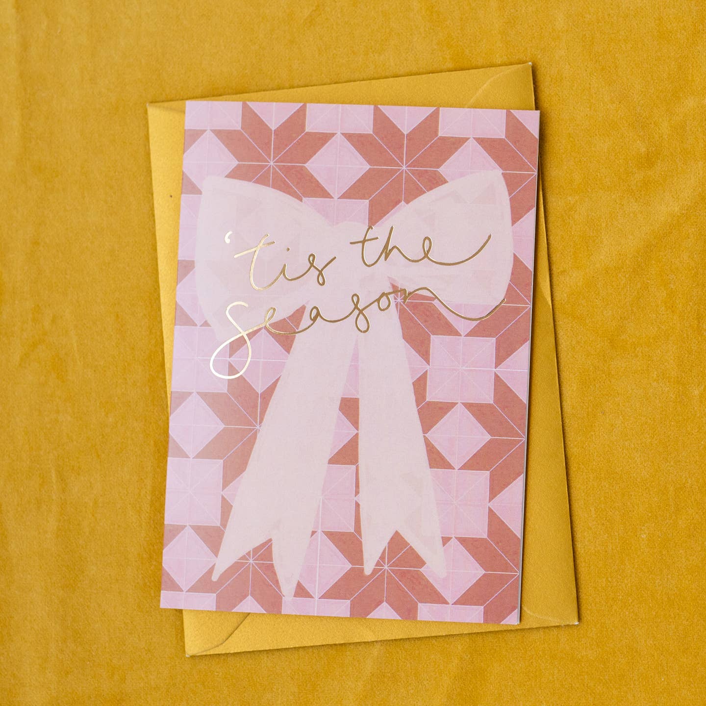 Tis The Season Bow Card