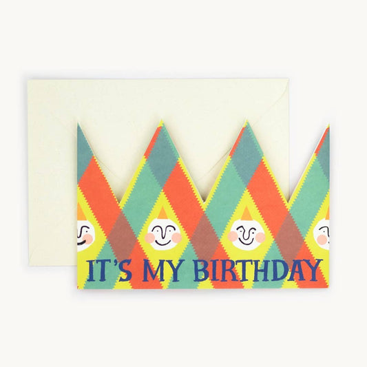 It's My Birthday Crown Card