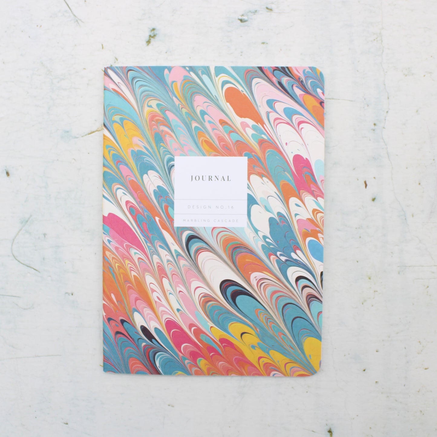 Marble Journal grid dot jotter